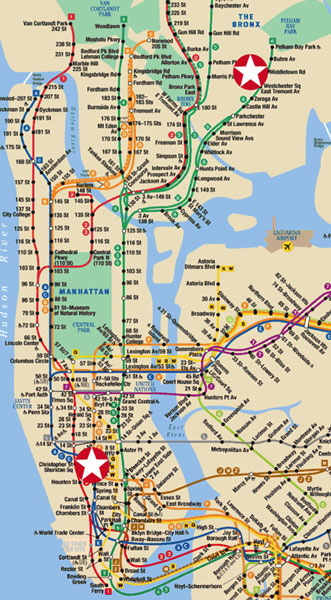 Imgs For > Bronx Subway Map